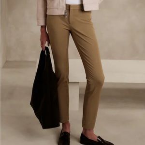 Banana Republic Sloan Skinny Khaki Chino Crop Pant Womens 12